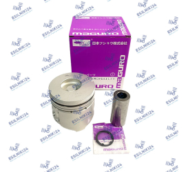 ISUZU PISTON ASSEMBLY WITH RINGS 4JG1 4JG2 MAGURO