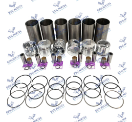 MITSUBISHI LINER-PISTON SET S6S INDIRECT INJECTION MAGURO