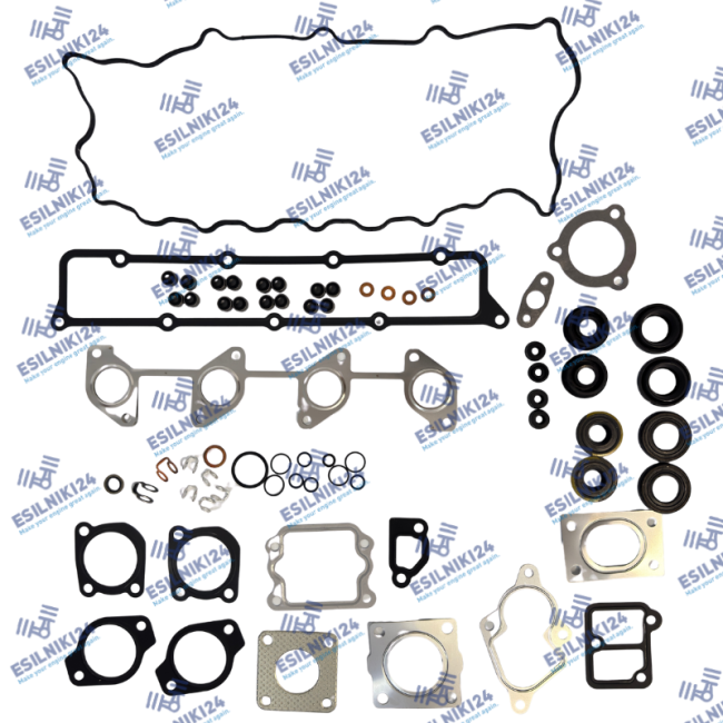 1J770-99352 KUBOTA TOP GASKET SET V3307 COMMON RAIL GENUINE