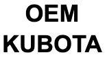  OEM KUBOTA